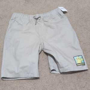 New Boys Pokemon Khaki Shorts Size L